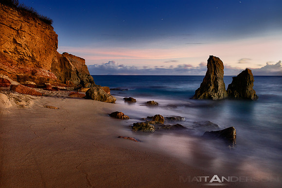 Last Light on Cupecoy #1 by Matt Anderson