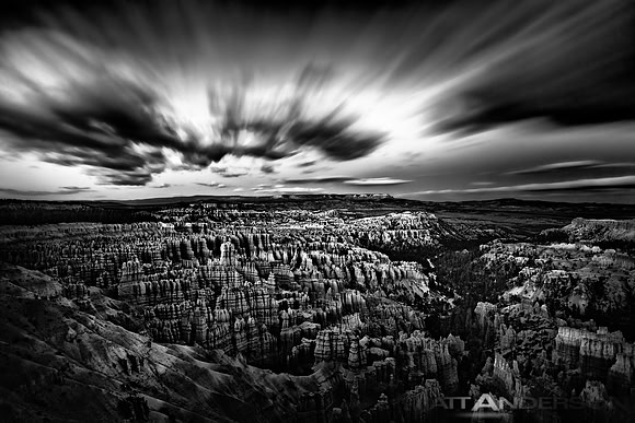 Dark Ghosts over Bryce by Matt Anderson