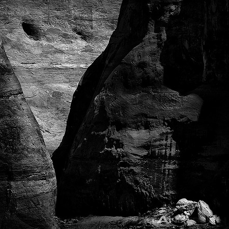 Utah Canyon Tones in BW by Matt Anderson