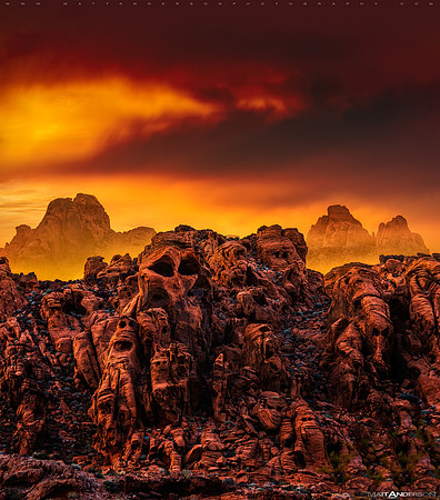 Hillside Ghosts, Valley of Fire State Park