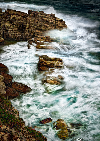 Point Blanche Bay Coastline St. Martin by matt anderson
