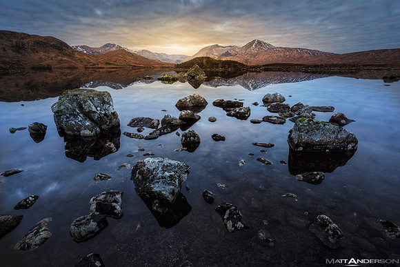 Rannoch Moor Reflections #4