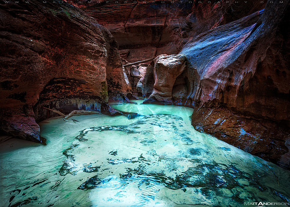 Blue Pool of North Creek