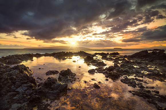 Makena Cove Sunset #3 Matt Anderson Getty