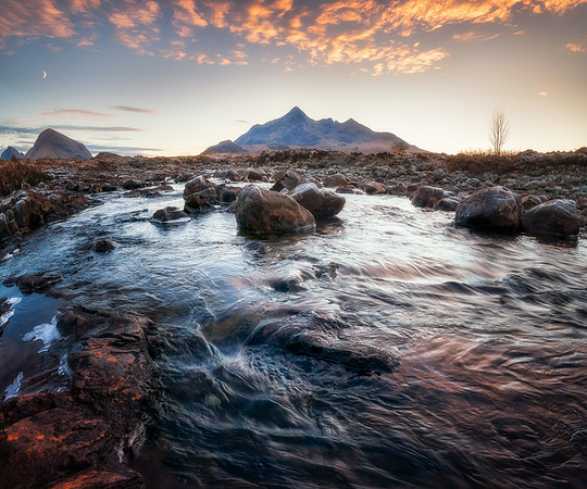 Sligachan River Sunset