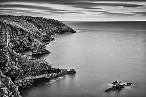 Coasts of Ireland #27 - Old Head Kinsale in bw_2560px