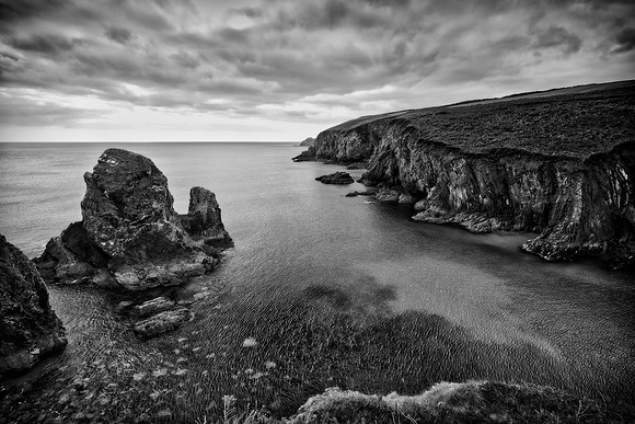 Coasts of Ireland #30 - Nohoval Coast Kinsale -  SNY01877_bw