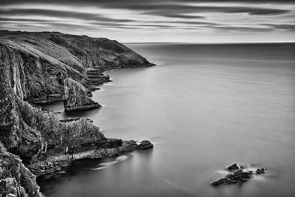 Coasts of Ireland #27 - Old Head Kinsale in bw