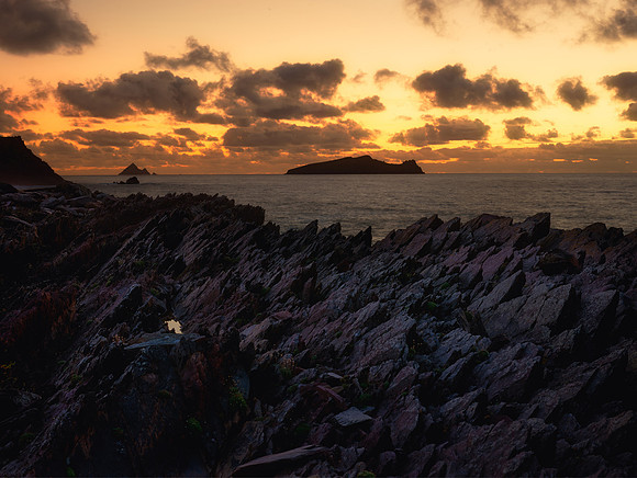 Coasts of Ireland #42 - Clogher Coastline Sunset V2 2560px