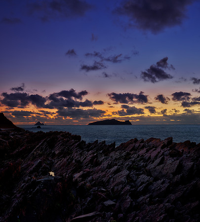 Coasts of Ireland #42 - Clogher Coastline Sunset 2560px