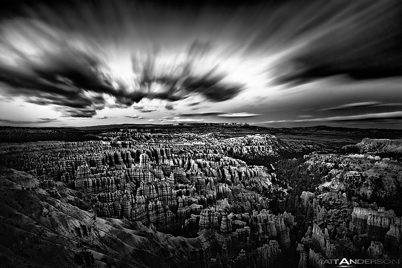 Dark Ghosts over Bryce by matt anderson