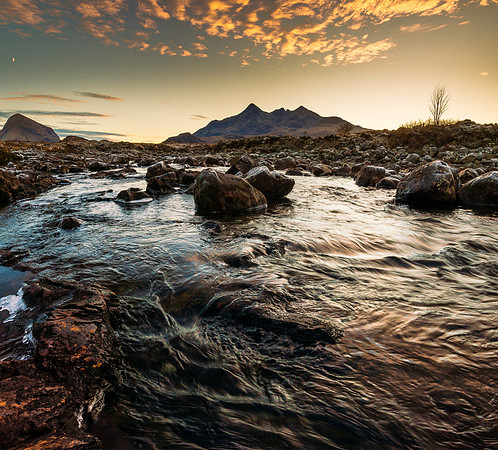 Sligachan River Sunset Getty