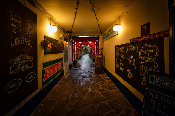 Streets-of-Dingle-at-Night Getty