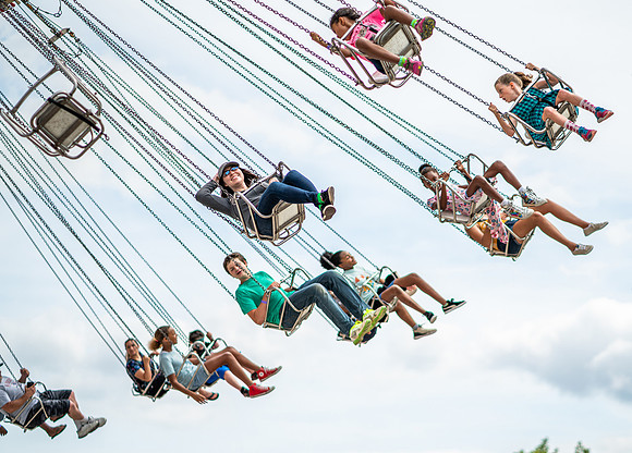 Ride Swing State Fair Editorial