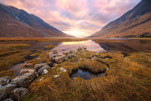Loch Etive Sunrays