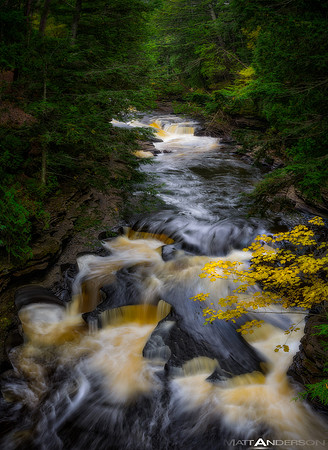 Pot Hole Rapids on the Presque Isle River #2  by Matt Anderson_3000px
