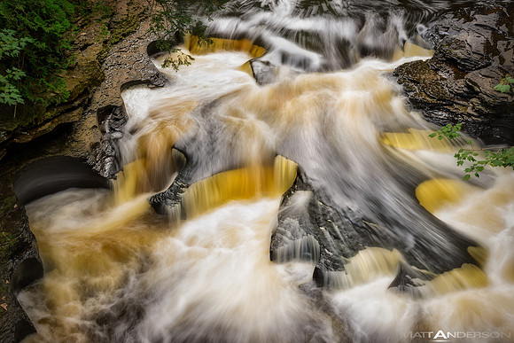 Pot Hole Rapids on the Presque Isle River by Matt Anderson_3000px